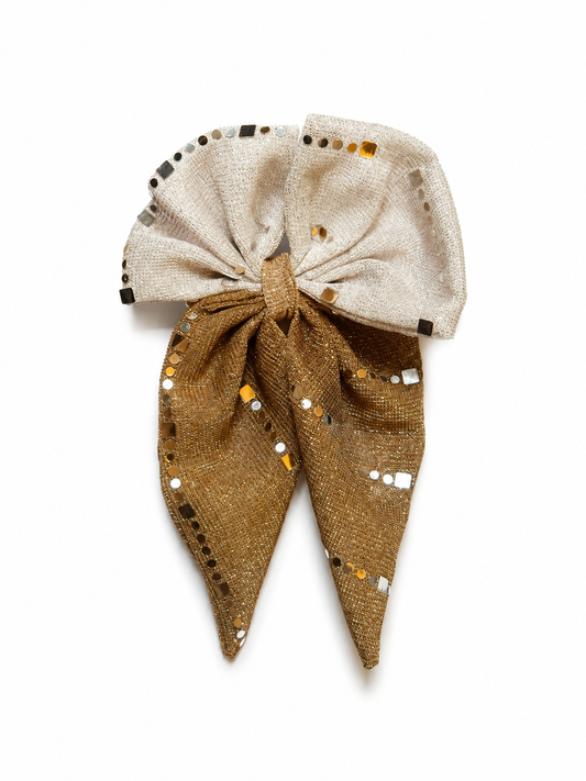 LIGHTING BOW HAIRCLIP